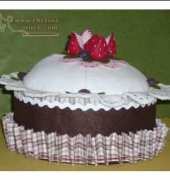Country dolls-Torta porta biscotti