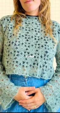 Cucurucu crochet - Sweater Valerie