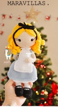 Aukillu Creative Crochet - Monica Santos Schneider - Alice in Wonderland - Alicia en el Pais de las Maravillas - Spanish