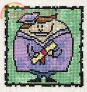 Heritage Stitchcraft QCGR081 - Greg The Graduate by Peter Underhill