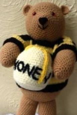 Yellow Pink and Sparkly - Janet McMahon - Big Honey Bear - Free