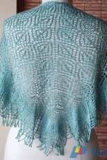Trefoil Shawl by Anusla-Free