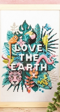Love the Earth by Emma Congdon from Cross Stitch for the Earth PCS + XSD