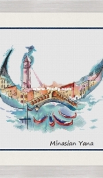 MiAxStitch - Venice Silhouette by Minasyan Yana