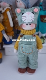 Suwannas crafts room - Suwanna Kirch- Overalls for Tilda doll- Free