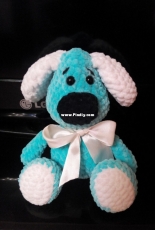 A blue dog