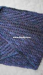 Chevron Cowl by Rebecca Sheppard-Free