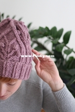 Winter Sunrise Beanie by Nutsknitwear-Free