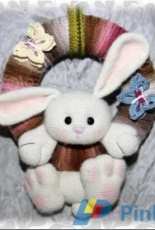 Zhaya Designs - Bunny Wreath - Russian- Translated - Free