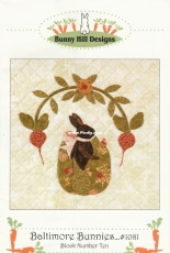 Bunny Hill Designs 1081 Baltimore Bunnies Block Ten