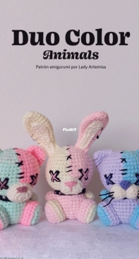Lady Artemisa - Tejiendo con Artemisa - Daniela Sofia Lopez - Duo Color Animals - Spanish