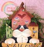 Decorative Painting - Welcome by Renee Mullins
