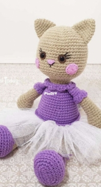 Amigurumi Today - Unknown Designer - Ballerina Cat Doll - Free