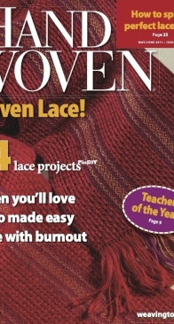 Handwoven - Issue 155 - May/June 2011