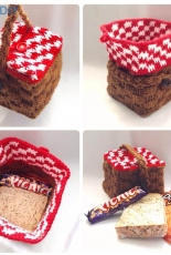 Hooked on Patterns - Ling Ryan - Picnic Basket Lunch Bag