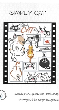 Alessandra Adelaide Needleworks AAN - Simply Cat