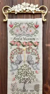 Mille Fleur- Apple blossom  - VP-049 by Viktoriia Popovych