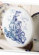 Ship Ahoy by Durene Jones from Cross Stitcher 297 XSD
