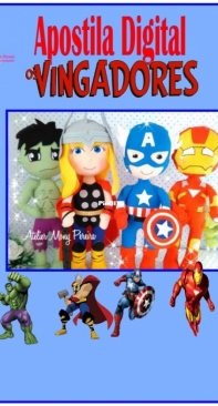 Atelier Mony Pereira - The Avengers - Os Vingadores - Portuguese