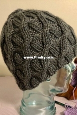Slope Side Messy Bun Hat by Cheryl Beckerich