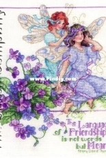 The Vermillion Stitchery 511 Meaning of Friendship XSD
