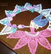 flower fairy doily-Bella Crochet