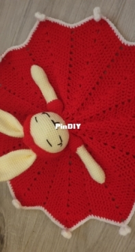 Saints hattie lovey from theodore and rose pattern