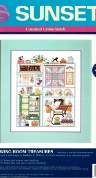 Dimensions Sunset - 13573 Sewing Room Treasures XSD