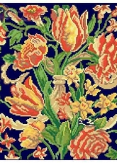 Tulip Decor Pillow
