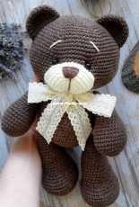 Julia Deinega - crochet bear amigurumi - translated - free
