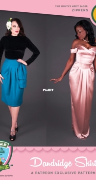 Charm Patterns - Dandridge Skirt