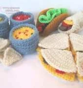 CrochetNPlayDesigns - CraftyAnna - Mexican food