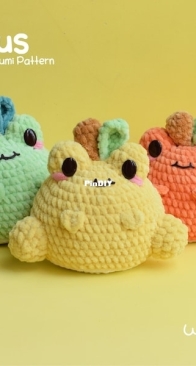WooliGT /Wooli Amigurumis - Paola Arevalo - Cyrus the Lemon Frog
