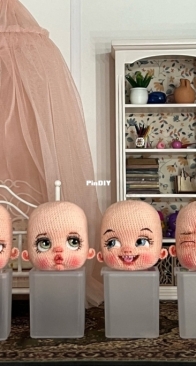 Oksana Somati - 4 Baby doll faces
