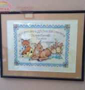 Joan Elliott Birth Sampler