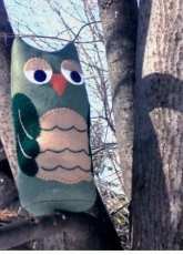 Wee Folk Art-Felting Owl Doorstop-Free Pattern