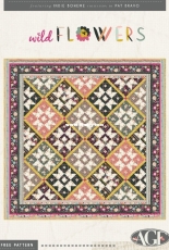Pat Bravo-WildFlowers Quilt-Free Project