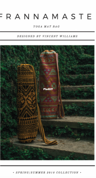 Visuvio Crafts - FranNamaste - Vincent Williams - Yoga Mat Bag