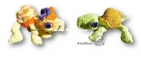 Cute amigurumi - Ami Fan - Schildpad Rosie en Russell - Dutch - Free