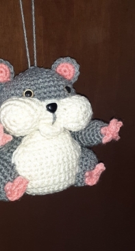 grey hamster