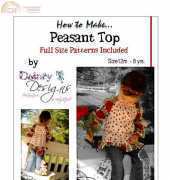 Dainty Designs-How to make .. Peasant Top