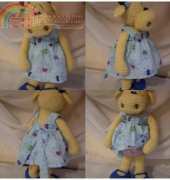 Коровка Боня 33 cm и платье Cow Bonya and dress - Russian