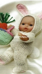 Itty Bitty Bunny -  French - Free