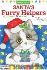 Santas Furry Helpers Coloring Book