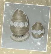 Iute ribbon eEaster eggs