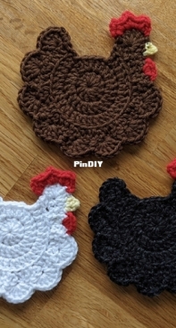 Cosmic Thread - Denton Foreman - Chicken Coasters - Free