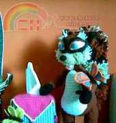 Amigurumi Artist - Gudrun Kulich - Racoon Remmie - German
