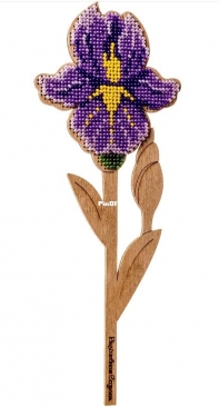 Wonderland Crafts - FLK-200 - Iris Ornament