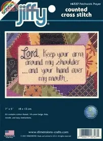 Dimensions - Sunset - Jiffy 16727 Patchwork Prayer