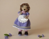 LittleBrambleCrochet - Violet the Hedgehog